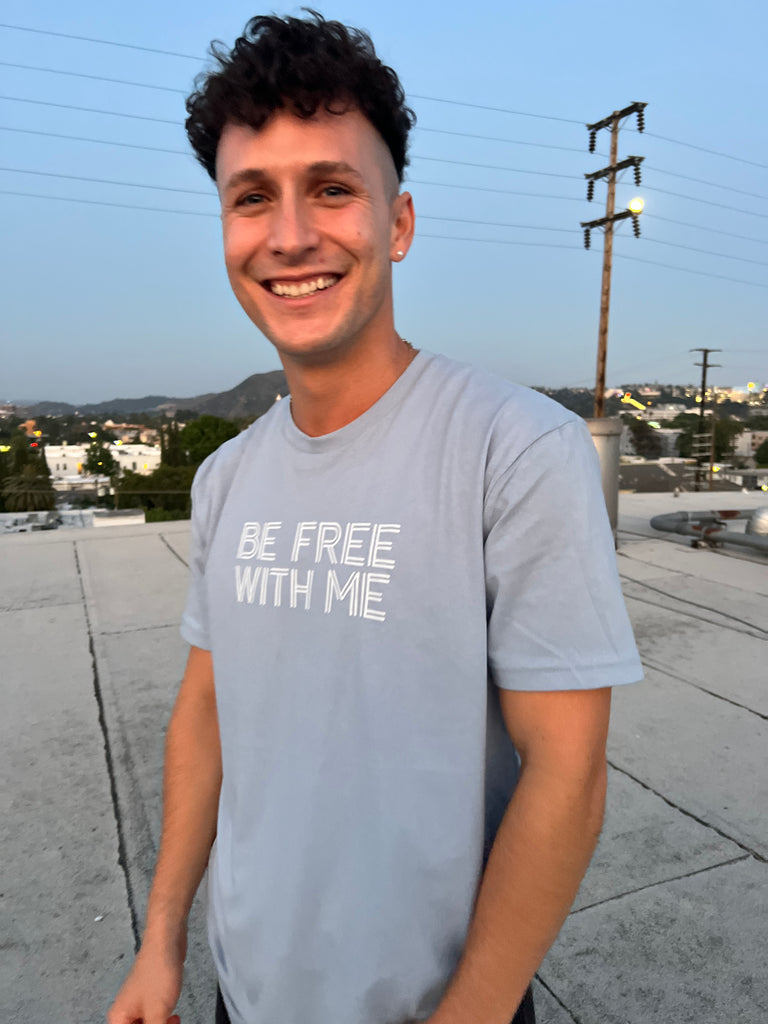 BE FREE WITH ME TEE